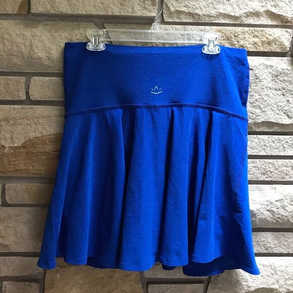 Beyond the Bump Blue Skirt - Picture 3 of 16